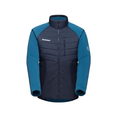 Afbeelding van Mammut Innominata Hybrid Runningjack, Heren, Maat: Small, Deep ice marine