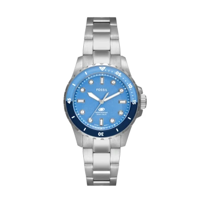 Afbeelding van Fossil Traditional Horloge silvercoloured, Dames, Maat: One Size, Silver coloured