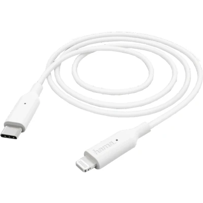 Image de Hama Câble Usb Lightning 1 M Blanc (183295)