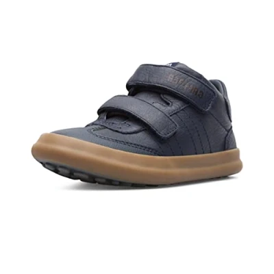 Afbeelding van Camper Pursuit Klittenbandschoenen voor kinderen, Maat: 33, Navy Leer