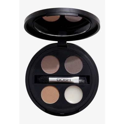 Afbeelding van Gosh Copenhagen BROW KIT Wenkbrauwpoeder, Dames, Maat: 0.5 g, Brown/grey