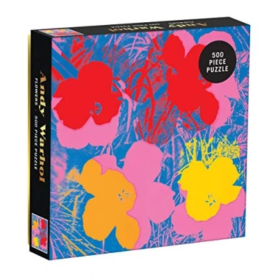 Afbeelding van Andy Warhol Flowers 500 Piece Puzzle