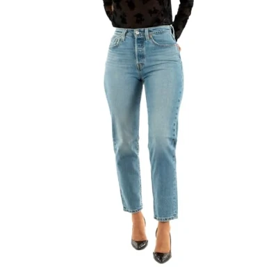 Image de Levi&#039;s Jean pour femme 501 Crop, couleur Where To Now Ndx, taille 30 26, 30W / 26L