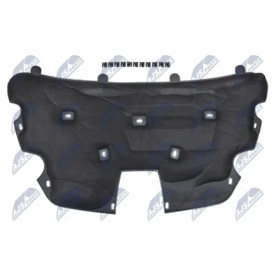 Afbeelding van NTY EZC FR 102 Motorruimte isolatie Motorkap Met bevestigingsmatriaal FORD: Focus 2 Limousine, 2, Kombi