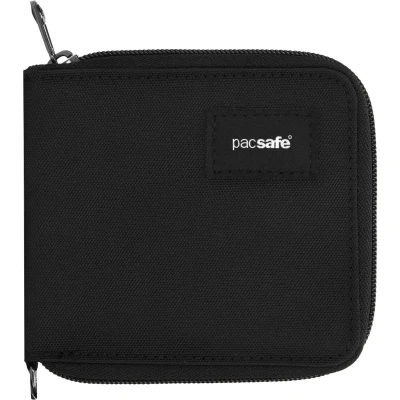 Afbeelding van Pacsafe, Portemonnee, RFIDsafe portemonnee zwart, Zwart