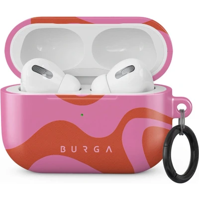 Afbeelding van Burga Hoesje Geschikt voor Airpods Pro case roze