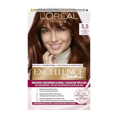 Afbeelding van L&#039;Oreal Excellence Creme Haarverf 5.5 Licht Mahoniebruin
