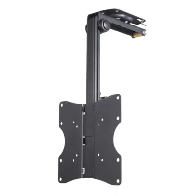 Afbeelding van Hama TV plafondbeugel, draaibaar, in hoogte verstelbaar, 117 cm (46&quot;) tot 20 kg (Dak, 46&quot;, 20 kg), muurbeugel, Zwart