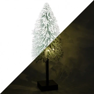 Afbeelding van Kunstkerstboom met sneeuw 50 centimeter (LED, Batterijen, Binnen)