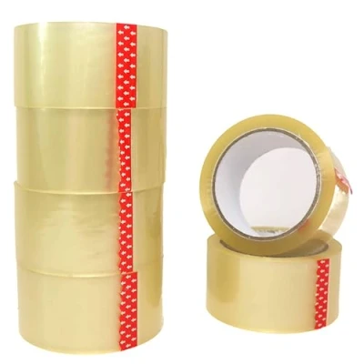 Afbeelding van 6 rollen plakband transparant, 50 mm x 66 (6)
