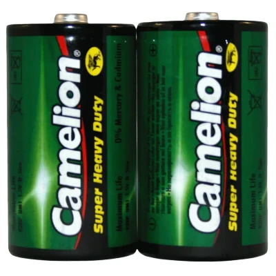 Afbeelding van Battery Camelion Super Heavy Duty Grün Mono D LR20 (2 Pcs.)