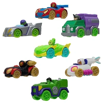 Afbeelding van Spidey And His Amazing Friends Metal Vehicles 7 Pack