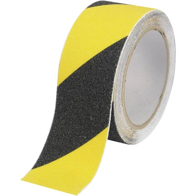 Afbeelding van TOOLCRAFT ANST255M YB 1564011 Anti sliptape Sugo Zwart, Geel (l x b) 5 m 25 mm 1 stuk(s)