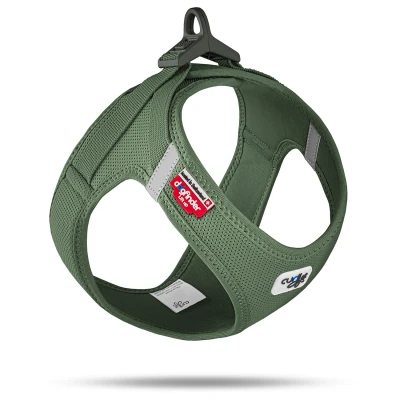 Afbeelding van Curli Clasp Vest Harness Air Mesh Mosgroen Hondentuig 55.5 62.7 cm