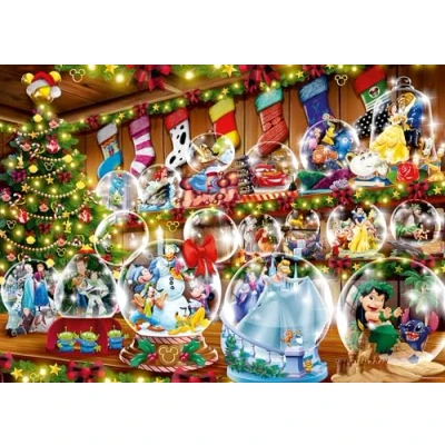 Afbeelding van Disney Snow Globes Seasonal 1000 PC Puzzle