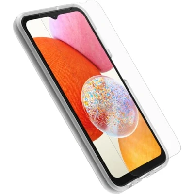 Image de OtterBox React Series Coque de protection pour téléphone portable clair avec d&#039;écran Trusted Glass Samsung Galaxy A14