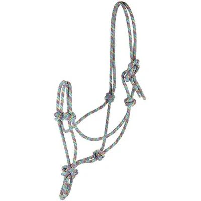 Image de Harry&#039;s Horse Licol en Corde Arc ciel Cob