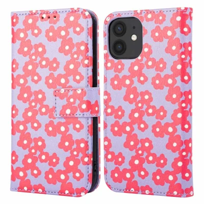 Afbeelding van imoshion Hoesje Geschikt voor iPhone 11 Design Bookcase smartphone Dusty Rose Blossoms