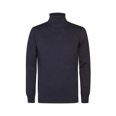 Afbeelding van Petrol Industries Turtleneck Trui, Heren, Maat: Large, Royal navy
