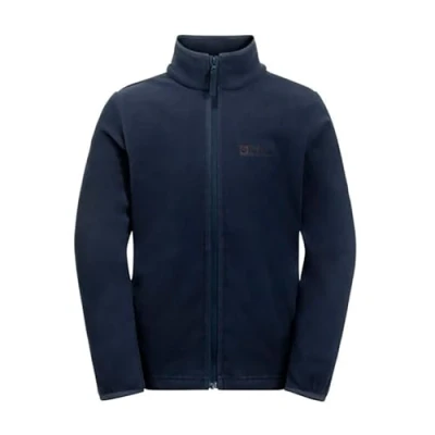 Afbeelding van Jack Wolfskin Taunus Unisex Fleecejas voor kinderen, Maat: 128, Night blue