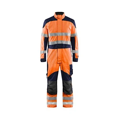 Afbeelding van Blaklader Multinorm inherent overall 6089 1513 High Vis Oranje/Marineblauw C54