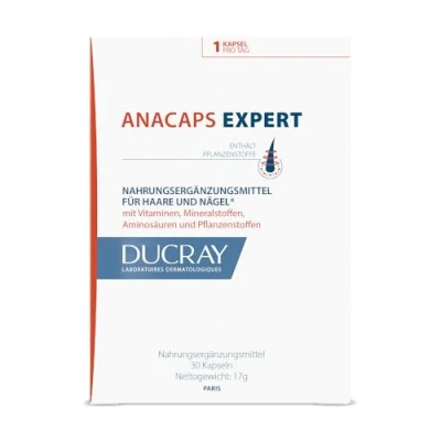 Afbeelding van Haaruitval Voedingssupplement Ducray Anacaps Expert Capsules x 30