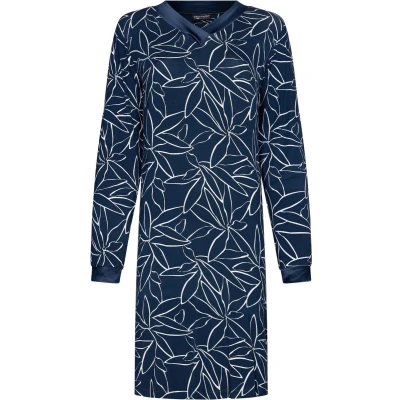 Afbeelding van Duurzaam marineblauw nachthemd Blauw Maat 40