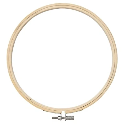 Afbeelding van Borduurframe Hout, Ø 15cm