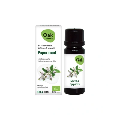 Afbeelding van Oak Organic Essential Oils Pepermunt Olie 10 ml