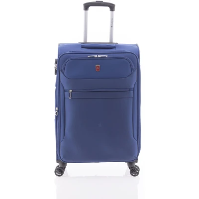 Afbeelding van Gladiator 3D Middelgrote Koffer 68 cm 66/76 liter Expandable Blauw
