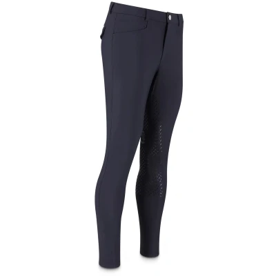 Afbeelding van Kentucky Horsewear Rijbroek Mexico Heren Full Grip 4 Way Stretch Navy Maat 54 Slim Fit &amp; Ademend