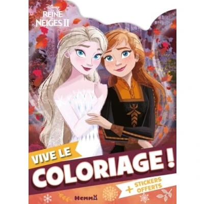 Afbeelding van DISNEY LA REINE DES NEIGES 2 ELSA ET ANNA + STICKERS
