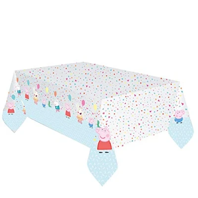 Afbeelding van Peppa Pig Confetti tafelkleed 120 x 180cm