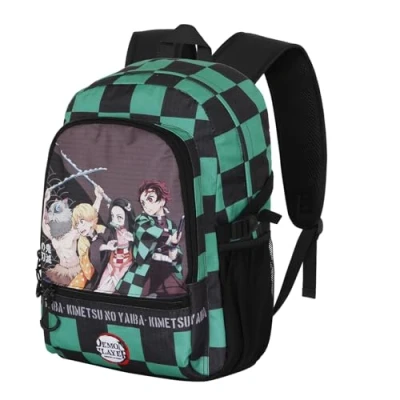 Afbeelding van Demon Slayer Akushon rugzak Fight FAN 2.2, Meerkleurig, 31 x 44 cm, inhoud 24 l, één maat, 2.2 rugzak,