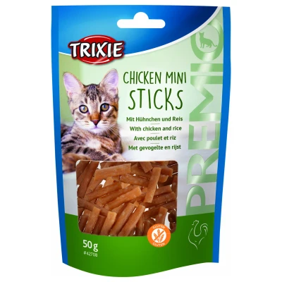 Afbeelding van Trixie Premio Mini Sticks Kip Kattensnack 50 g