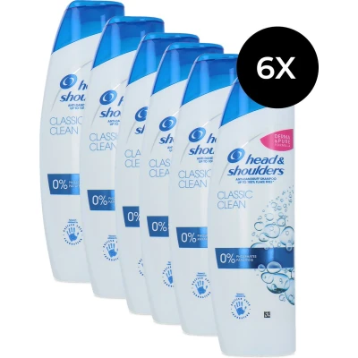 Afbeelding van Head and Shoulders Classic Clean Shampoo 6 x 250 ml