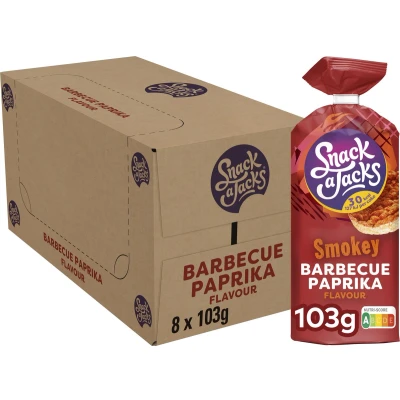 Afbeelding van Snack a Jack BBQ Paprika 103 Gram