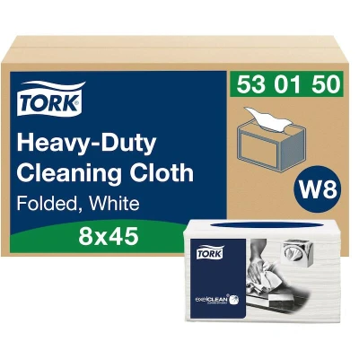 Afbeelding van Tork Heavy Duty Gevouwen Reinigingsdoek W8
