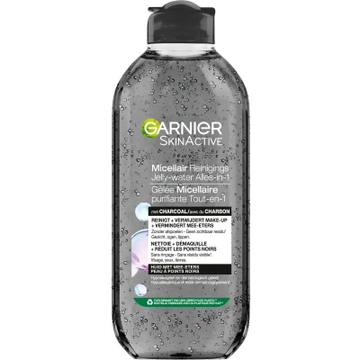 Afbeelding van Garnier SkinActive Micellair Reinigingswater Jelly water Alles in 1 met Charcoal 400ml