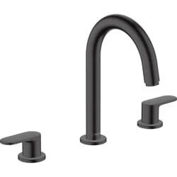 Afbeelding van Hansgrohe Vernis Blend 3 gats wastafelmengkraan pop up trekwaste Mat