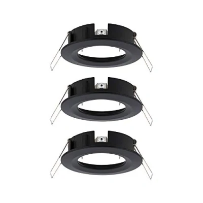 Afbeelding van Paulmann 92481 EBL Choose Inbouwring Set van 3 stuks 10 W Zwart (mat)