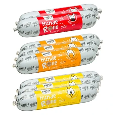 Afbeelding van 8x400g PURBELLO HundeRolle Mix II Hundefutter nass