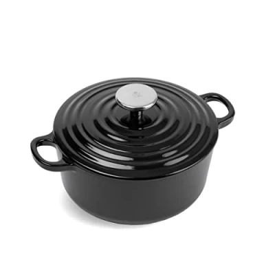 Image de BK Bourgogne Cocotte 24 cm Jet Black