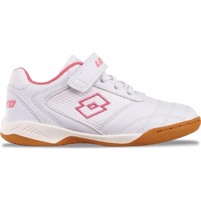 Afbeelding van LOTTO Whizzer K Sneakers, uniseks, kinderen, Wit voor roze