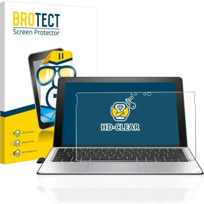Afbeelding van BROTECT Screenprotector voor HP Elite x2 1012 G2 Folie Beschermfolie transparant