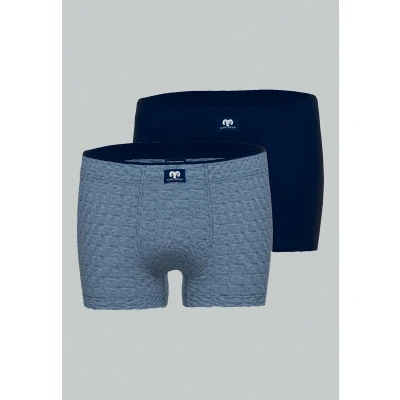 Afbeelding van CECEBA Ohio 2 pack Heren Boxer Blauw