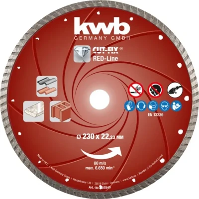 Afbeelding van KWB Diamant Slijpschijf 230mm Red Line