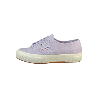 Afbeelding van Superga Sneakers laag, Maat: 37, Violet lilla f avorio Katoen