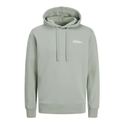 Afbeelding van JACK&amp;JONES JJBEAU SWEAT HOOD LN Heren Trui Iceberg Green