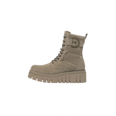 Afbeelding van Nerogiardini Cowboy/Bikerlaarsjes, Dames, Maat: 36, Talpa Veloursleer